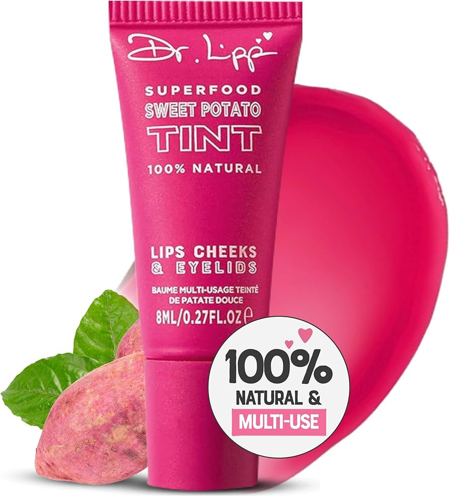 Dr. Lipp Superfood Lip Tint Sweet Potato 8ml – 4-in-ONE Ultra Moisturising Tinted Lip Balm, Lip... | Amazon (US)