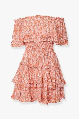 Off-the-Shoulder Geo Print Dress | Forever 21 (US)