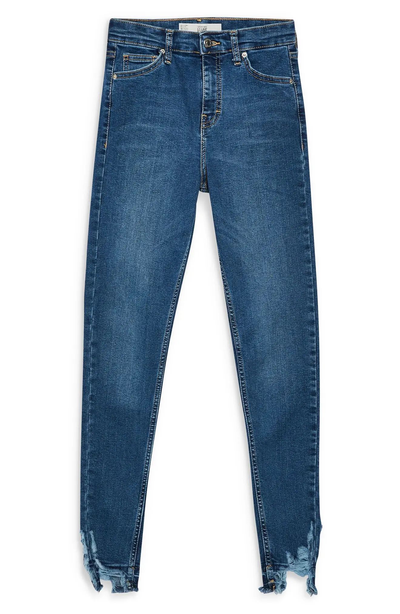 Jamie Rip Hem Jeans | Nordstrom