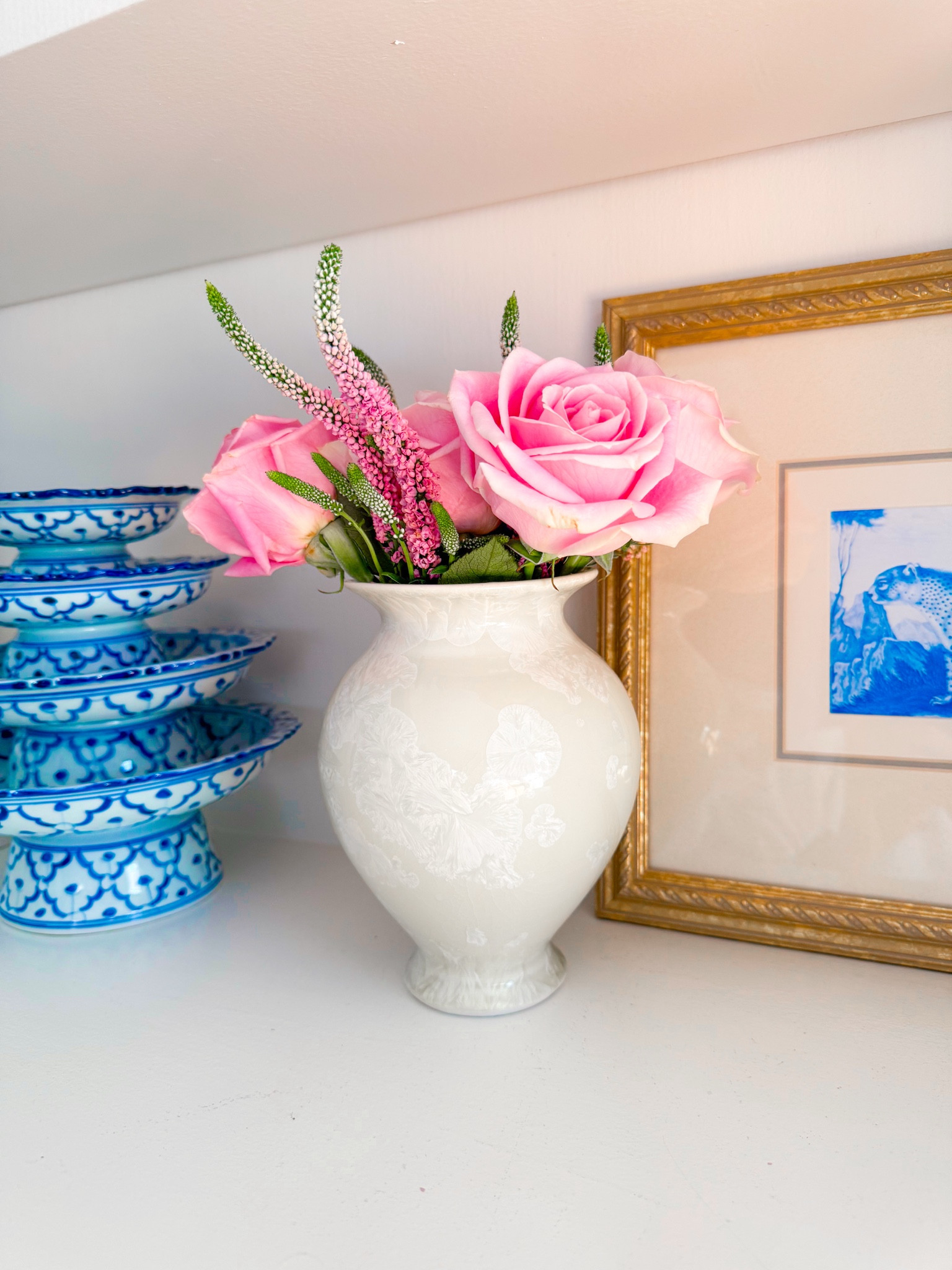 This stunning mother of pearl vase is more than just a piece of decor, it’s a testament to the artistry and legacy of Maine Pottery Co.  Founded in 1974, Edgecomb Potters has been crafting beautiful handcrafted pieces that blend beauty and tradition. Perfect for adding a touch of sophistication to your space or gifting a piece of history. Just in time for Valentine’s Day or Mother’s Day, these vases are perfect to combine with an arrangement for your loved one. 💕@mainepotterycompany 

#LTKHome #LTKFamily #LTKGiftGuide