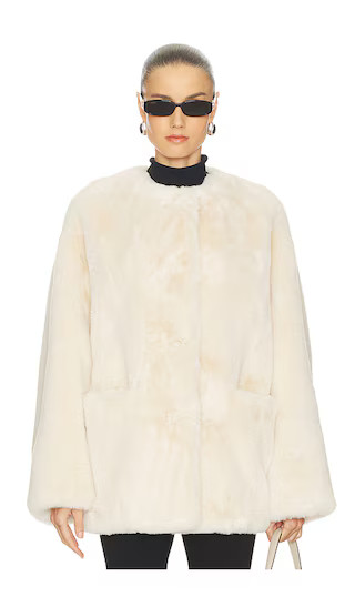 By Marianna Aja Jacket in Ivory | Revolve Clothing (Global)