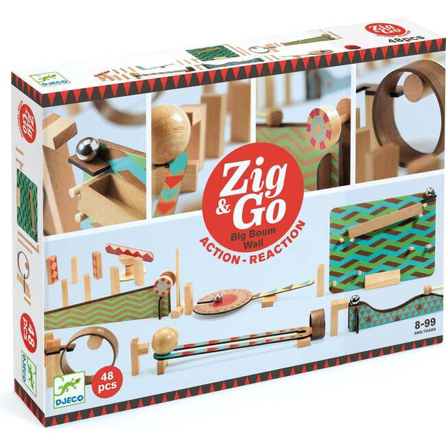 Zig & Go Big Boum Wall - 48 pcs | Maisonette