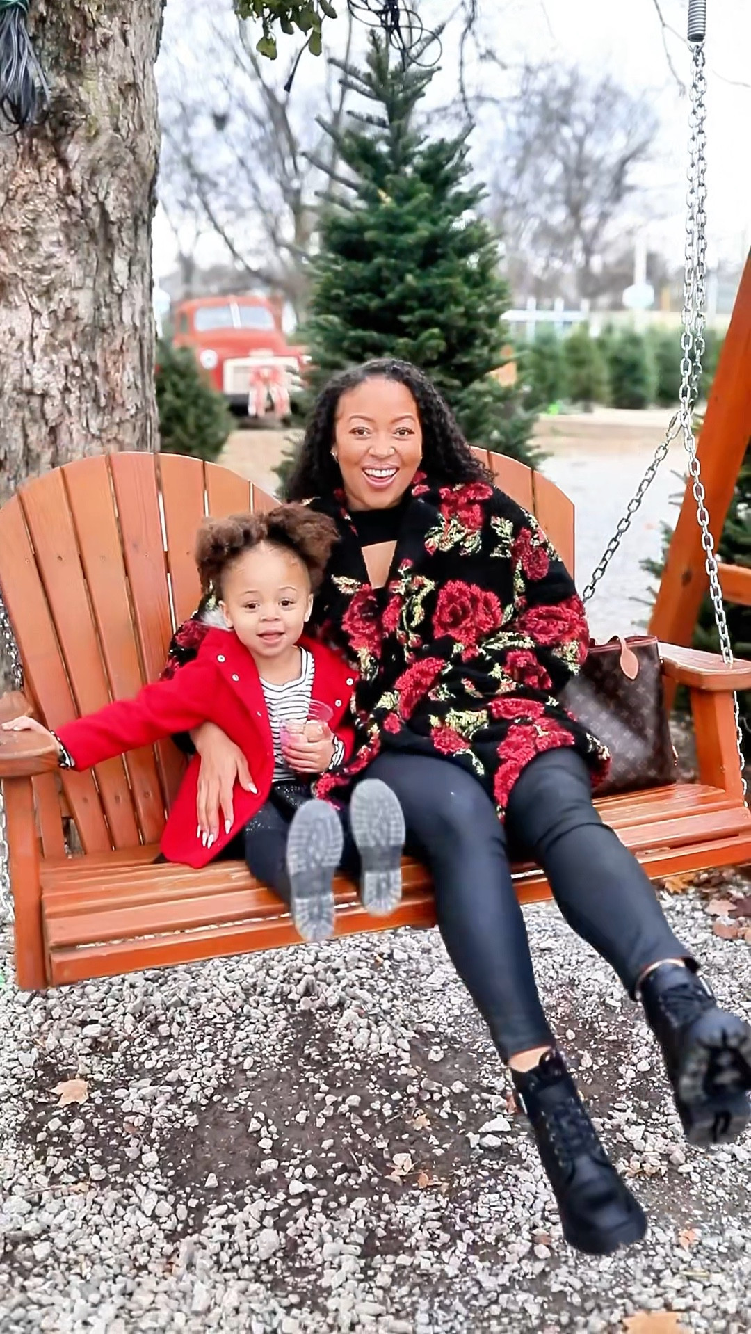 Mommy and Me adventures just hit a whole new level this holiday season! From donuts and swings in 12 South to running through Christmas trees, Reign and I are loving our matching @blowfishmalibu boots. You can shop these styles and more in-store and online at @famousfootwear. Find the perfect pair to make you and your mini me stylish and cozy for making unforgettable memories together! #BlowfishMalibu #MomLife #HolidayMagic 

#LTKStyleTip #LTKKids #LTKMidsize