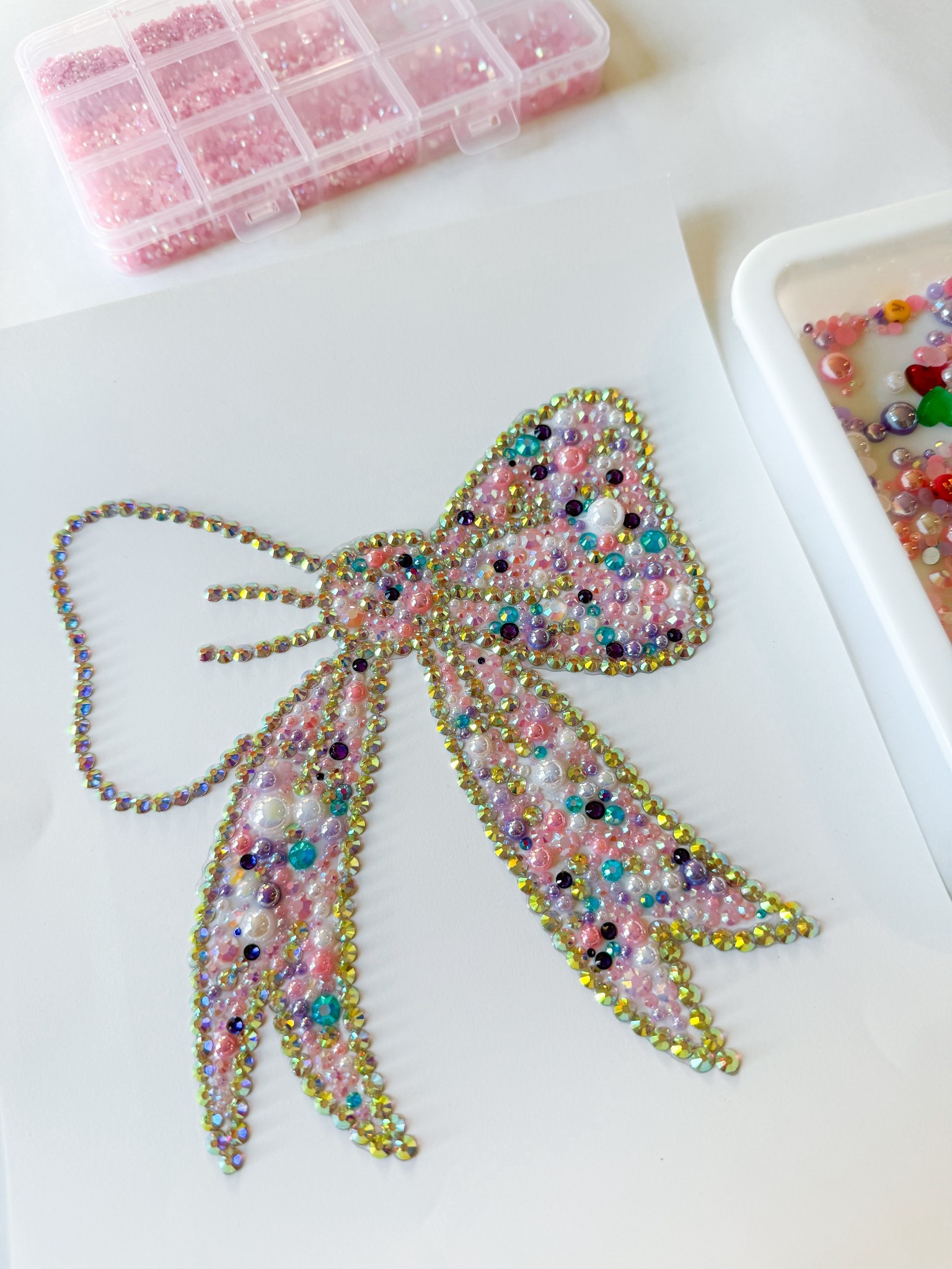 Bedazzle an outline you print online and frame it for a gorgeous art piece! 

#LTKHome #LTKValentine #LTKKids