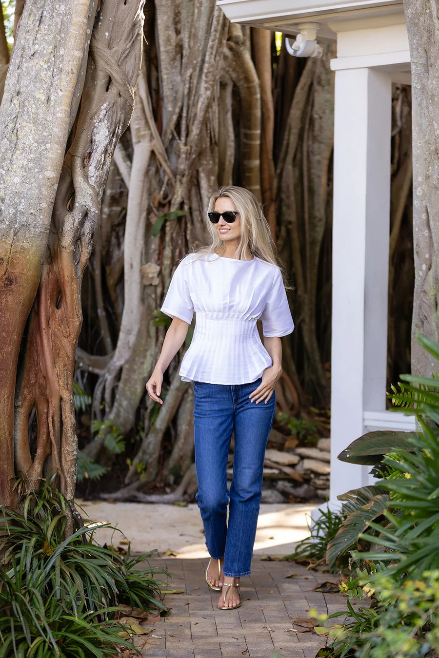 Emma Top - Blanc | Julia Amory