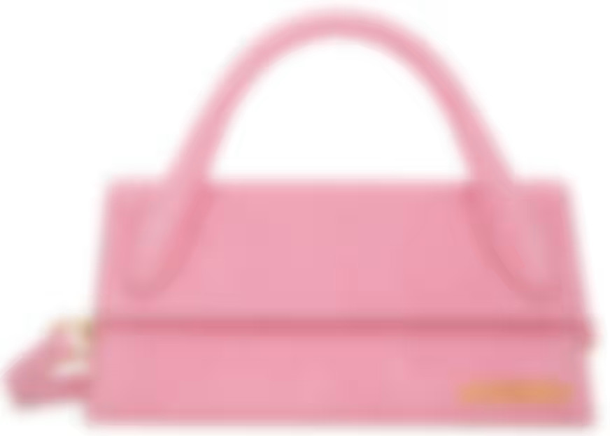 Pink La Montagne Croc 'Le Chiquito Long' Clutch | SSENSE