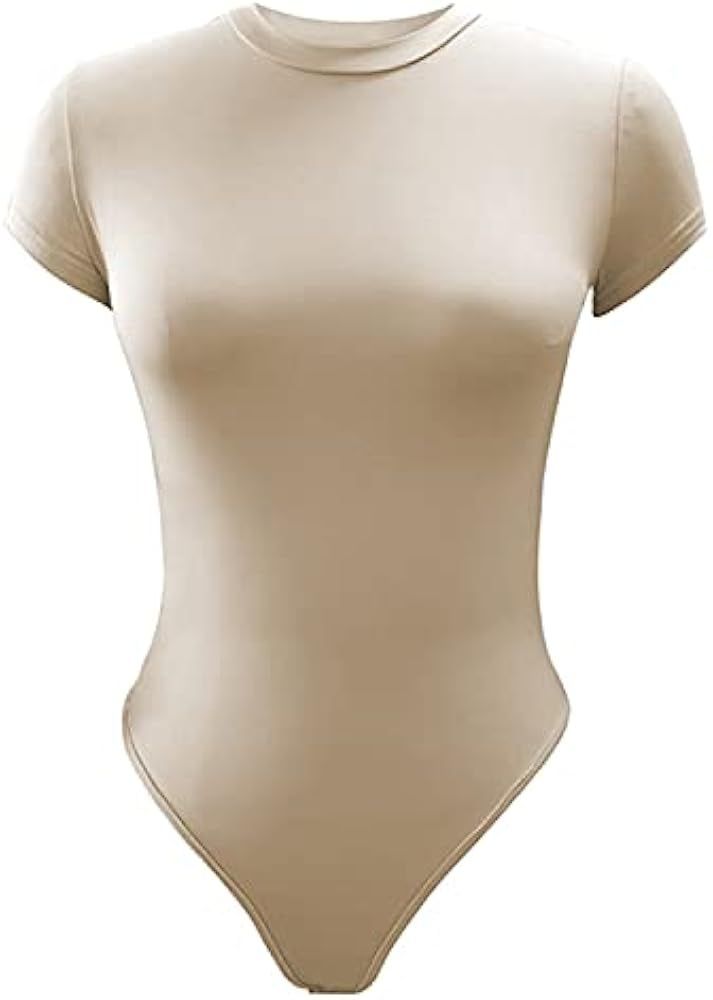 Ladulpez Bodysuit for Women, Long Sleeve Womens Body Suit Jumpsuit | Amazon (US)