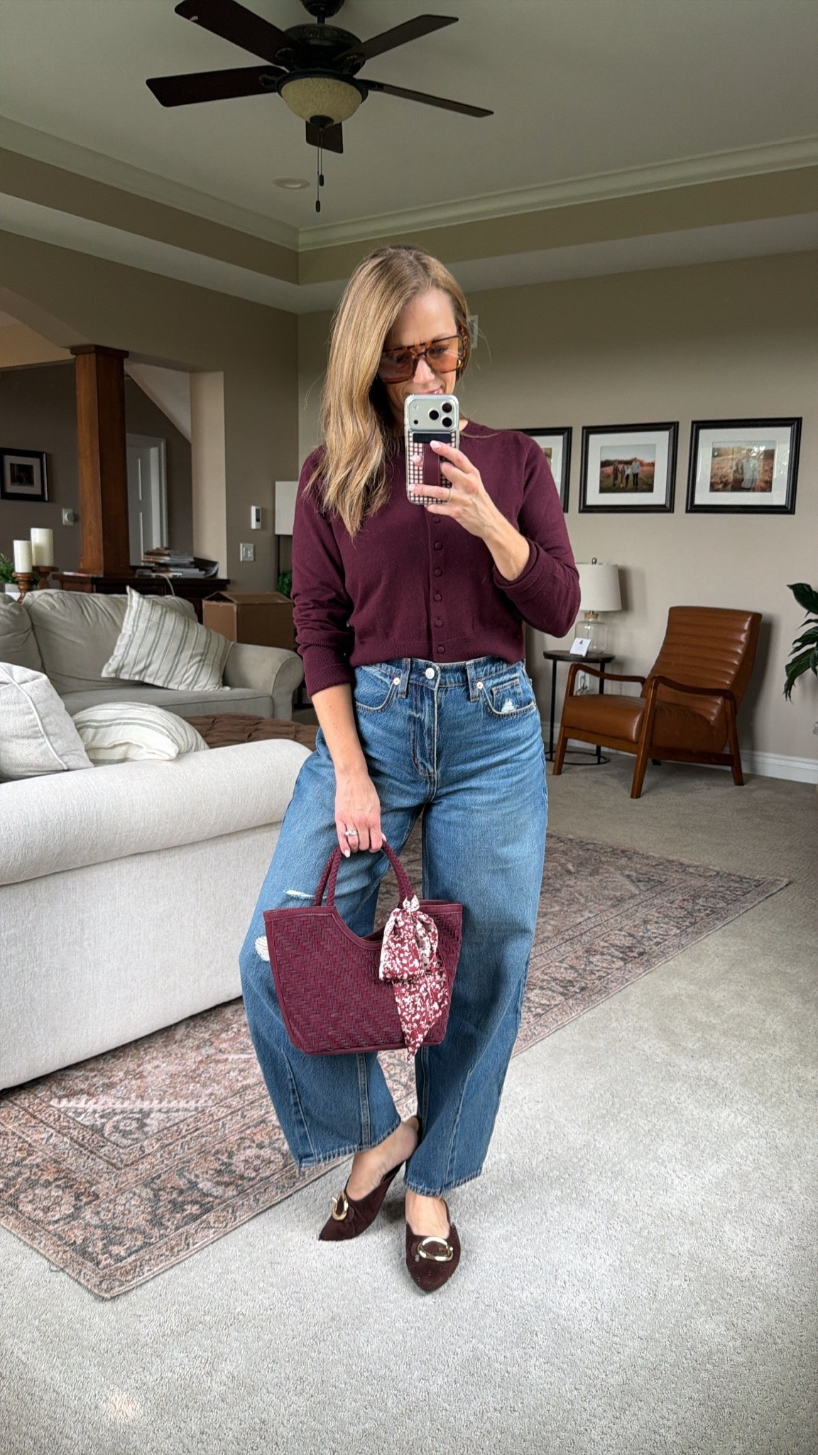 Another basic but not boring look!! It’s all about classic pieces with some accessories!  Love these Target barrel jeans and cardigan!!

#LTKootd #LTKgrwm #LTKmomlife