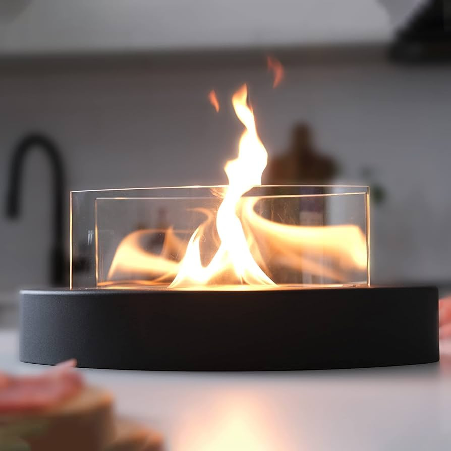 Tabletop Fire Pit - 90+ Min Burn, Mini Personal Indoor Outdoor Fire Bowl, Tabletop Fireplace, Smo... | Amazon (US)