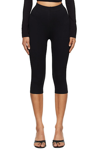 Black Capri Leggings | SSENSE