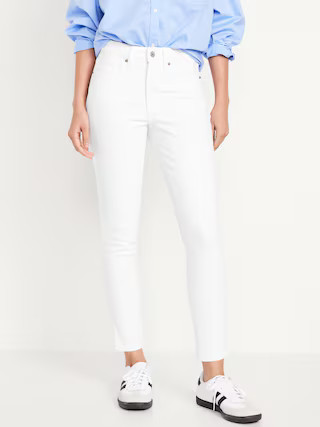 High-Waisted OG Straight Ankle Jeans for Women | Old Navy (US)