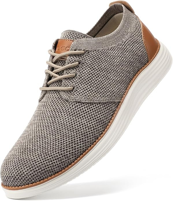 VILOCY Men's Fashion Dress Sneakers Casual Walking Shoes Business Oxfords Comfortable Breathable ... | Amazon (US)