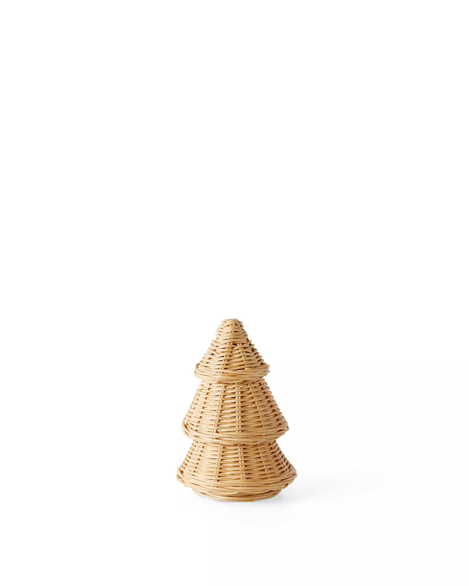 Wicker Christmas Trees | Serena and Lily