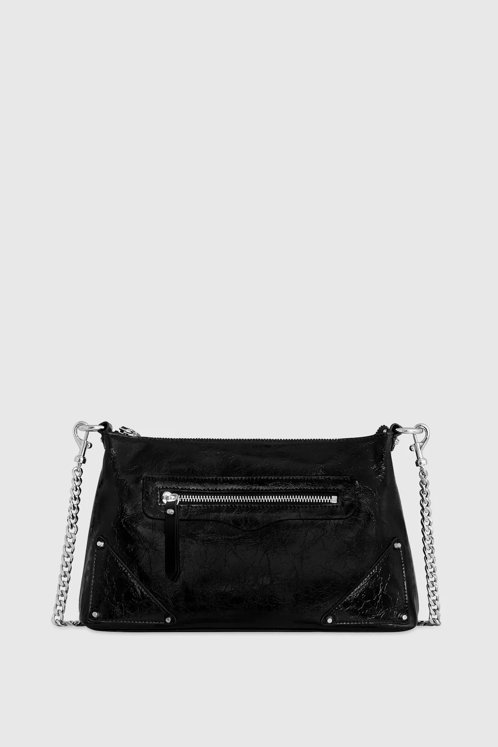 Rebecca Minkoff Moto Shoulder Bag In Black | Rebecca Minkoff