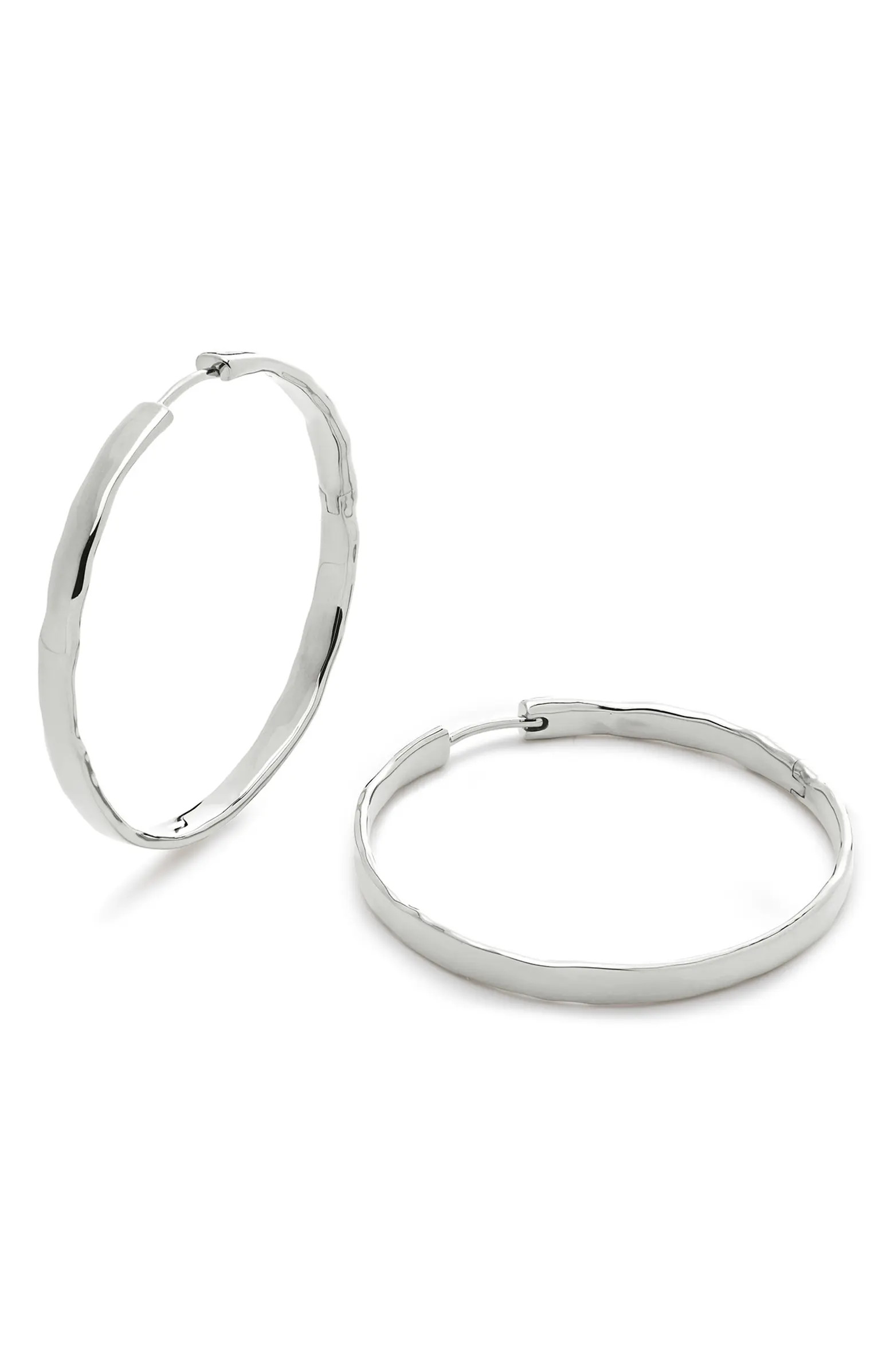 Large Siren Muse Wave Hoop Earrings | Nordstrom