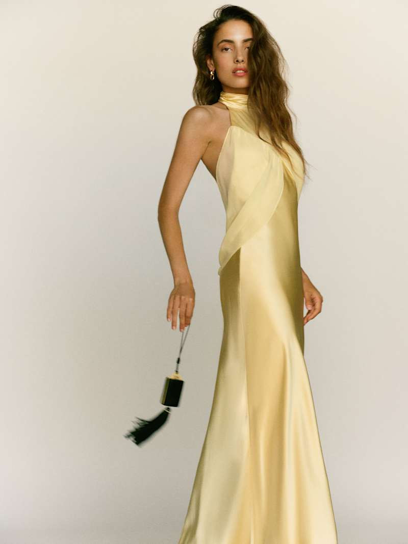 Dorcas Silk Dress | Reformation (Global)