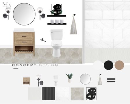 Third Bathroom Concept Option 2

#LTKFind #LTKhome