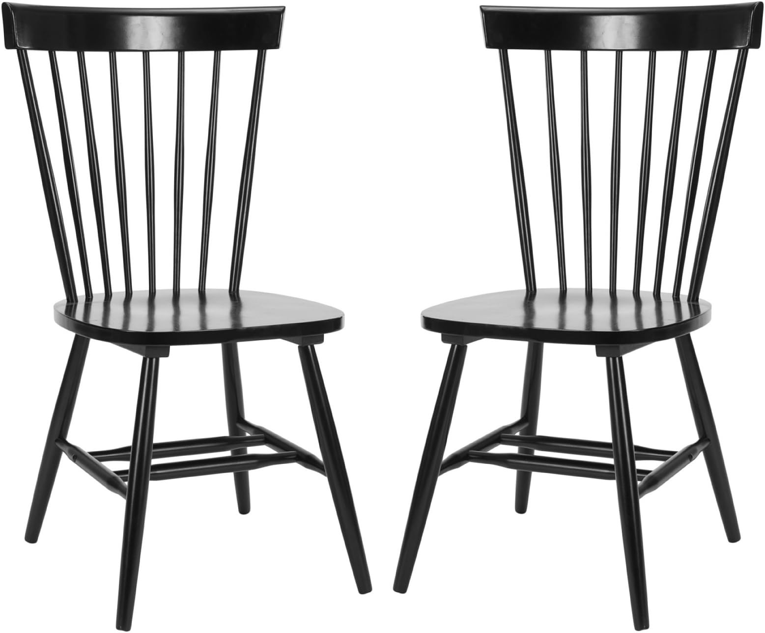 Safavieh Parker Parkse Side Chair, 0, Black | Amazon (US)