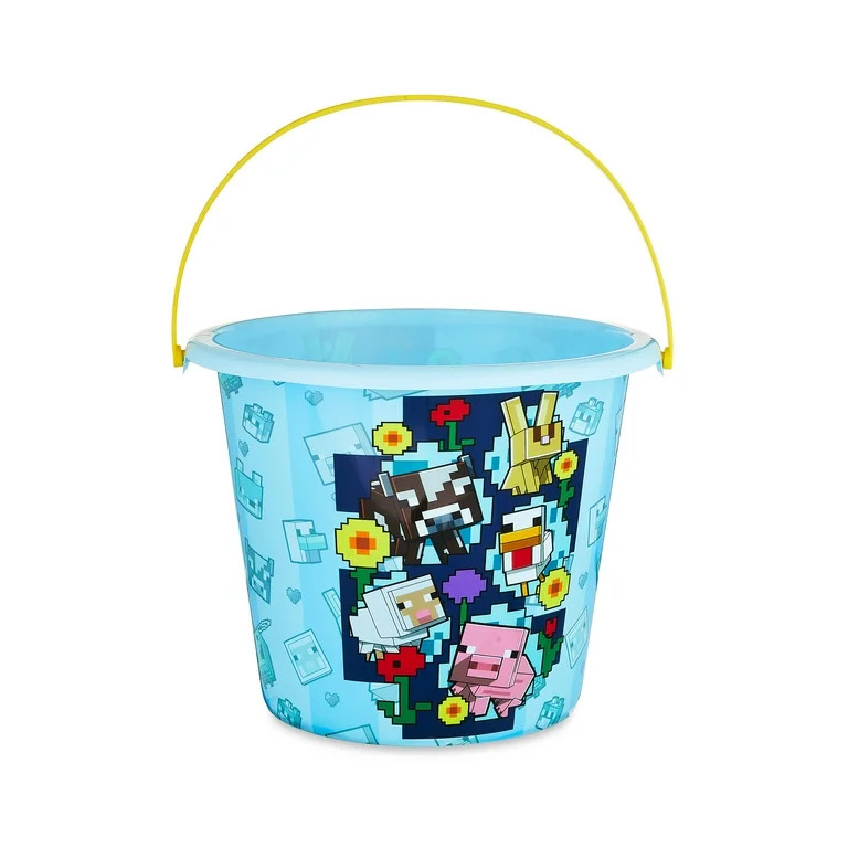 Microsoft Minecraft Jumbo Plastic Easter Bucket - 10.75" x 8.75" | Walmart (US)