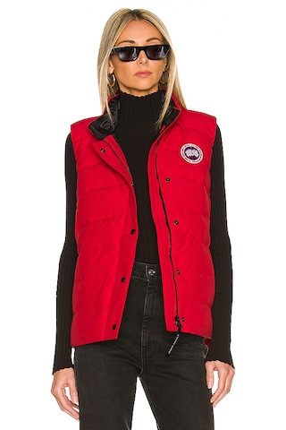Canada Goose Freestyle Vest in Red from Revolve.com | Revolve Clothing (Global)