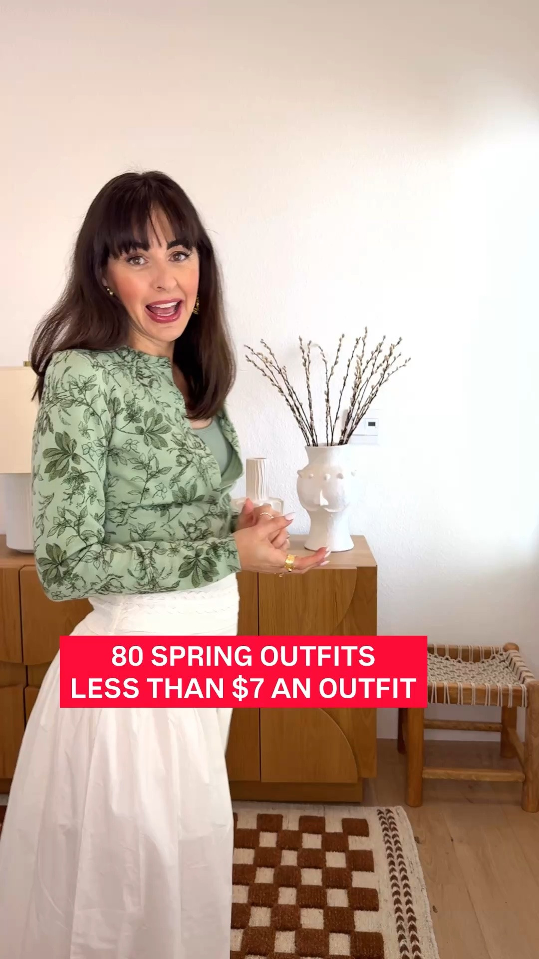 Sudoku on steroids will get you 80 outfits for less than seven dollars each. Everything in this capsule is on sale or under $50.