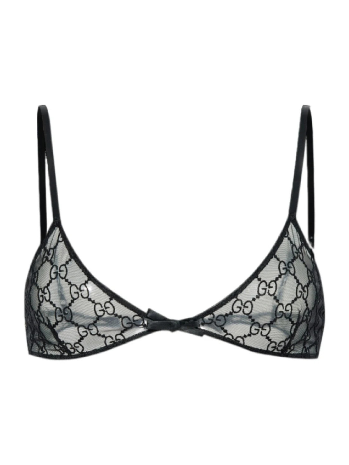 Gucci GG Motif Lace Bra | Senser US