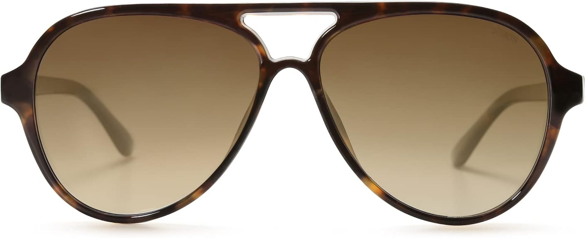 SOJOS Retro Polarized Aviator Sunglasses Womens Mens Classic Double Bridge Sun Glasses SJ2201 | Amazon (US)