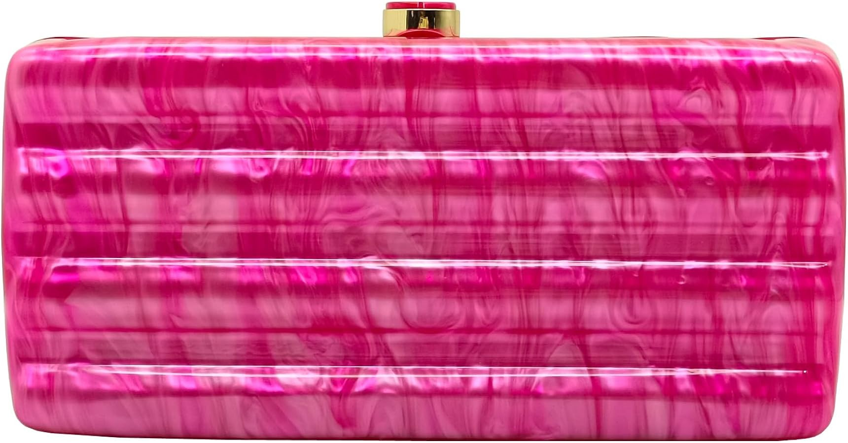 NUSTTAL Women Acrylic Clutch Purse Marbled Evening Shoulder Bag for Wedding Cocktail Party Prom | Amazon (US)
