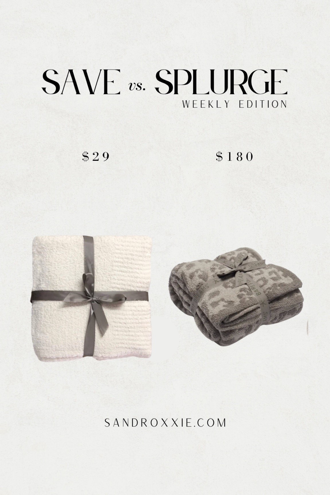 Save vs. splurge

#LTKmomlife #LTKMothersDay #LTKselfcare