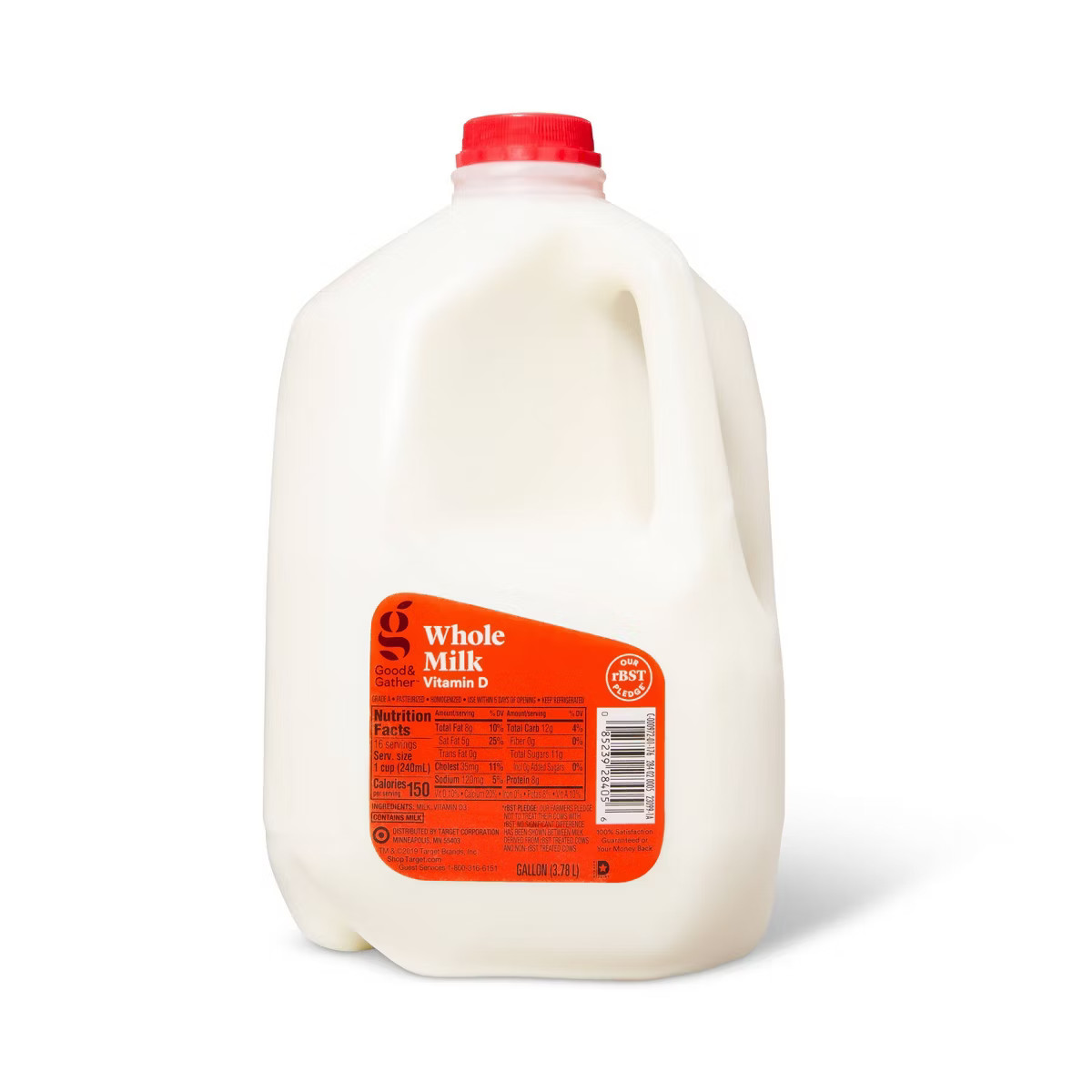 Vitamin D Whole Milk - 1gal - Good & Gather™ | Target