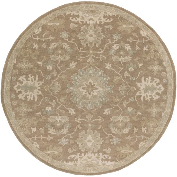 Gurusharan Oriental Hand-Tufted Wool Taupe/Beige/Brown Area Rug | Wayfair North America