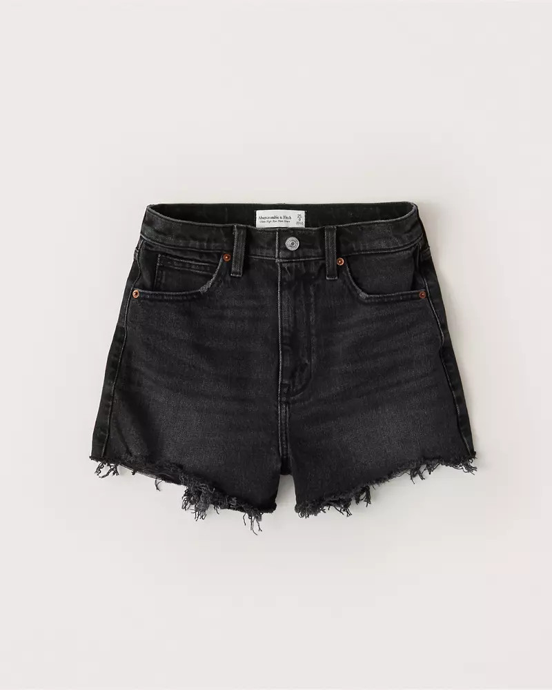 Ultra High Rise Mom Shorts | Abercrombie & Fitch (US)