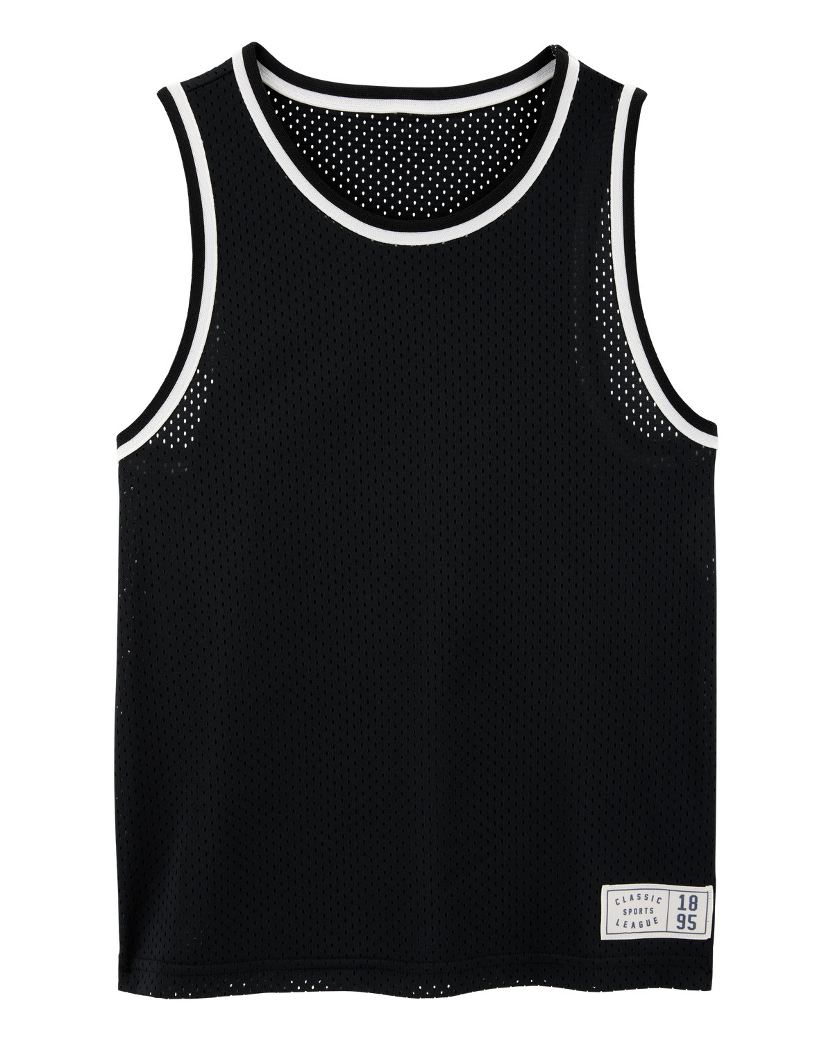 Kid Active Mesh Tank - Black | Carter's | Carter's Inc
