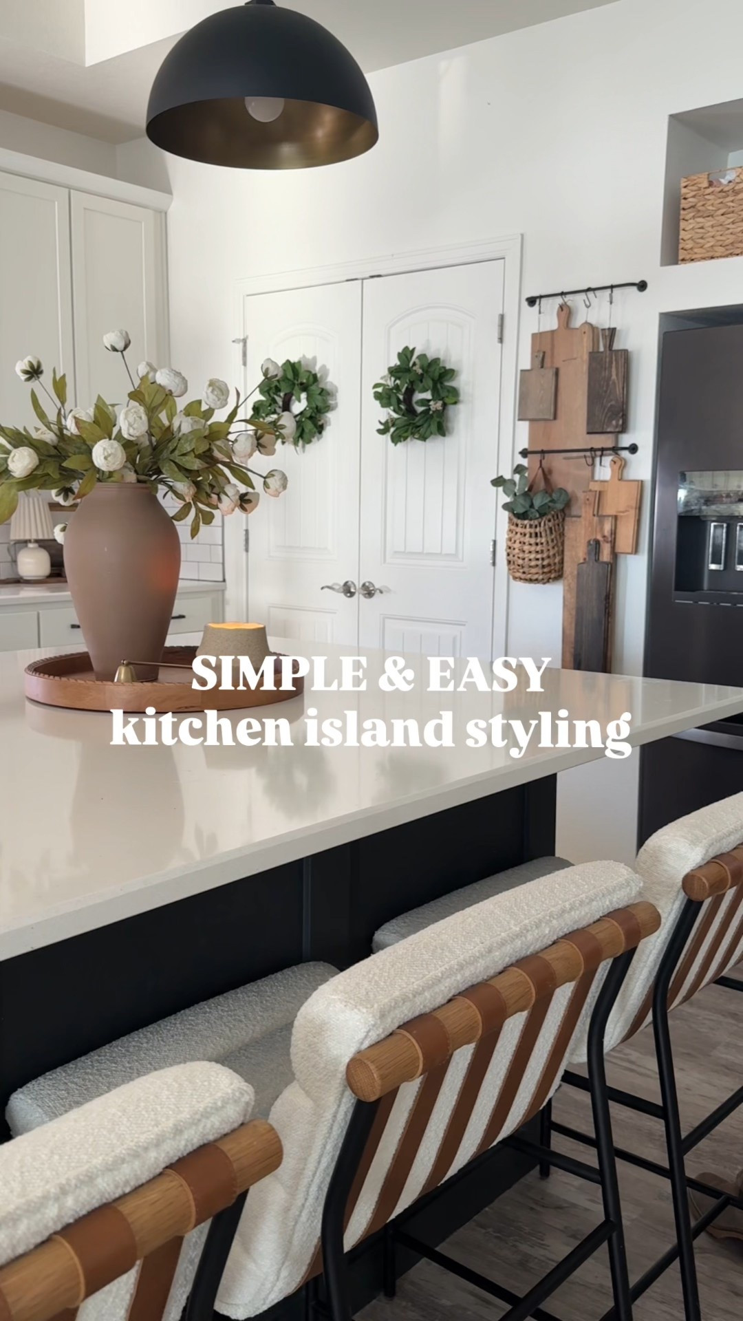 Simple & easy kitchen island styling ✨

#LTKHome #LTKSeasonal