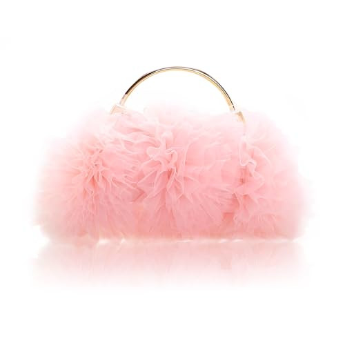 Women Clutches Purse Lace Formal Flower Evening Handbag Chain Strap Shoulder Bag | Amazon (US)