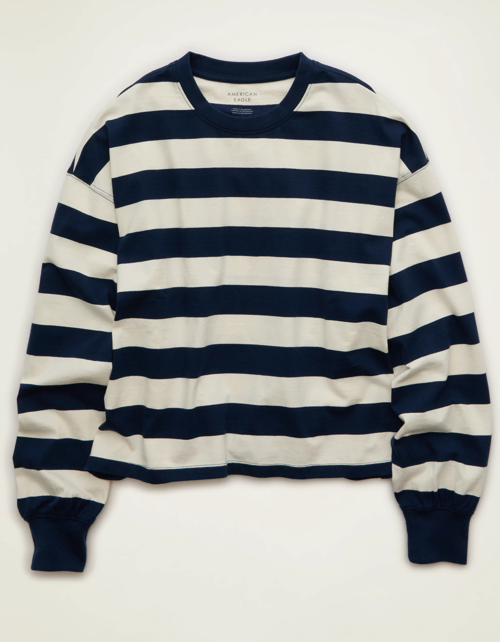 AE Balloon Sleeve Crew Neck Tee | American Eagle Outfitters (US & CA)