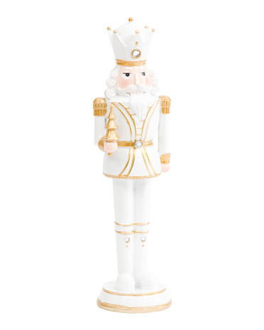 Nutcracker With Tree Decor | TJ Maxx