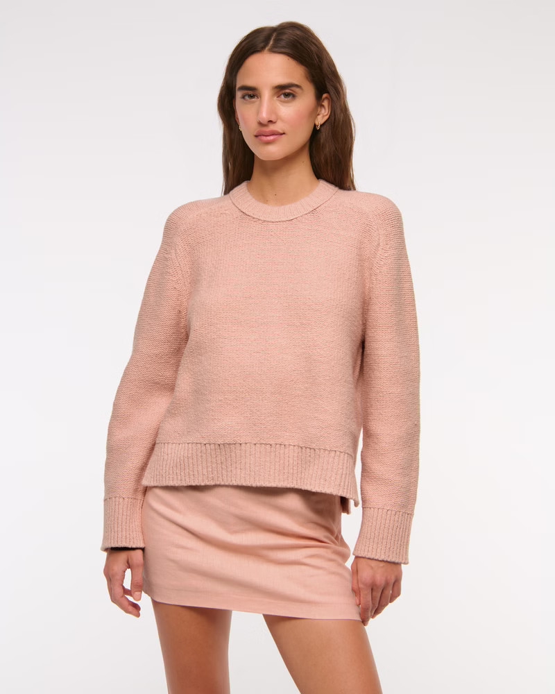 Women's The A&F Scarlett Mid Rise Linen-Blend Mini Skort | Women's Bottoms | Abercrombie.com | Abercrombie & Fitch (US)