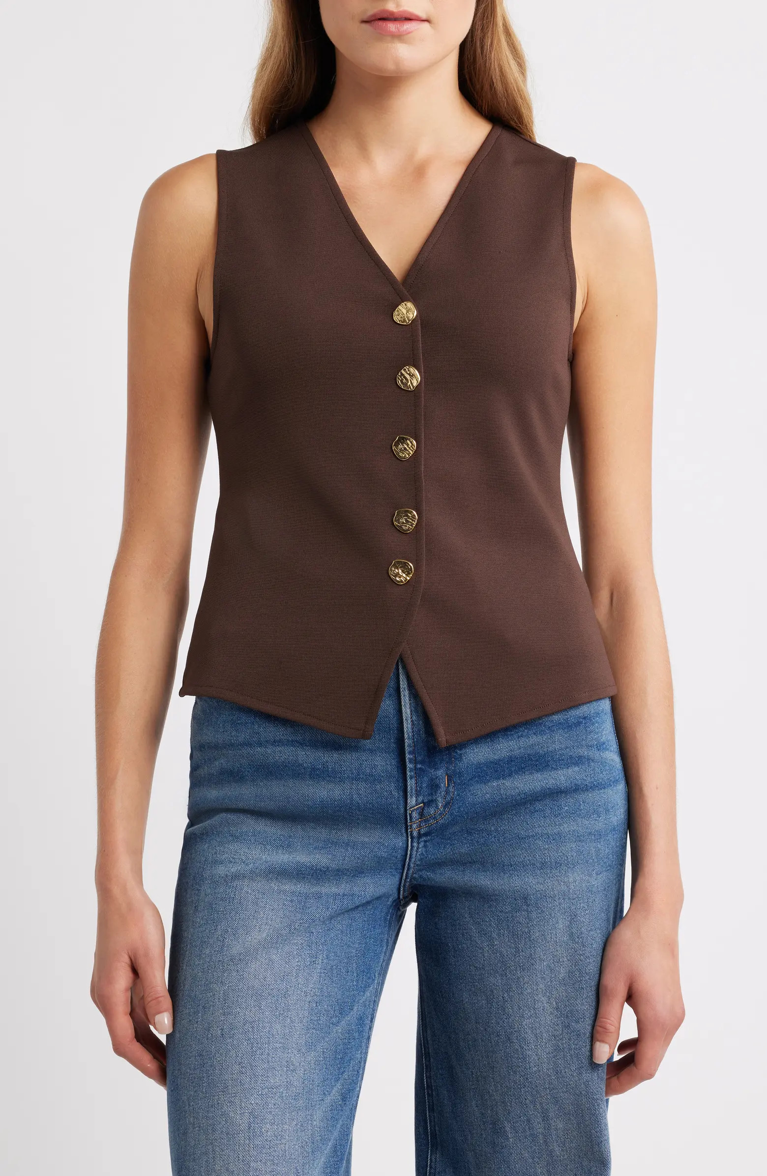 Salve Button-Up Vest | Nordstrom