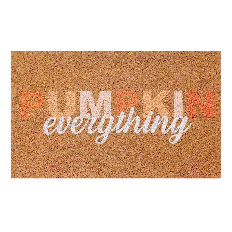 Pumpkin Everything Coir Mat, 18x30 | At Home