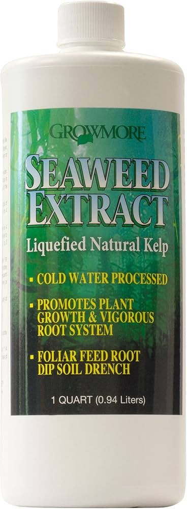 Grow More 6048 Seaweed Extract 11%, 1-Quart | Amazon (US)