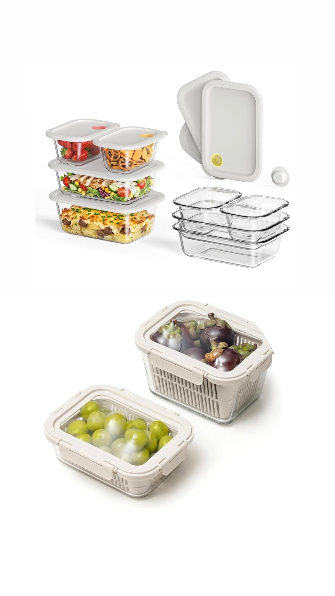 These are great glass produce storage containers!!!

#LTKfoodie #LTKmomlife
