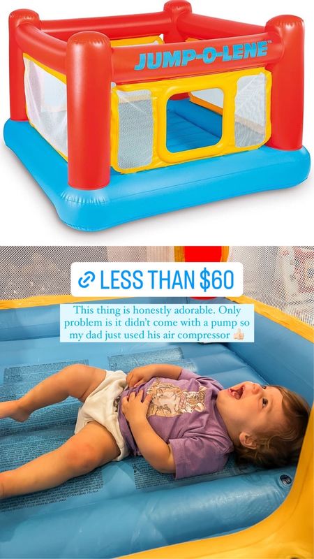 Indoor/outdoor bounce house for your little! // toys, toddler, gift 

#LTKkids #LTKhome