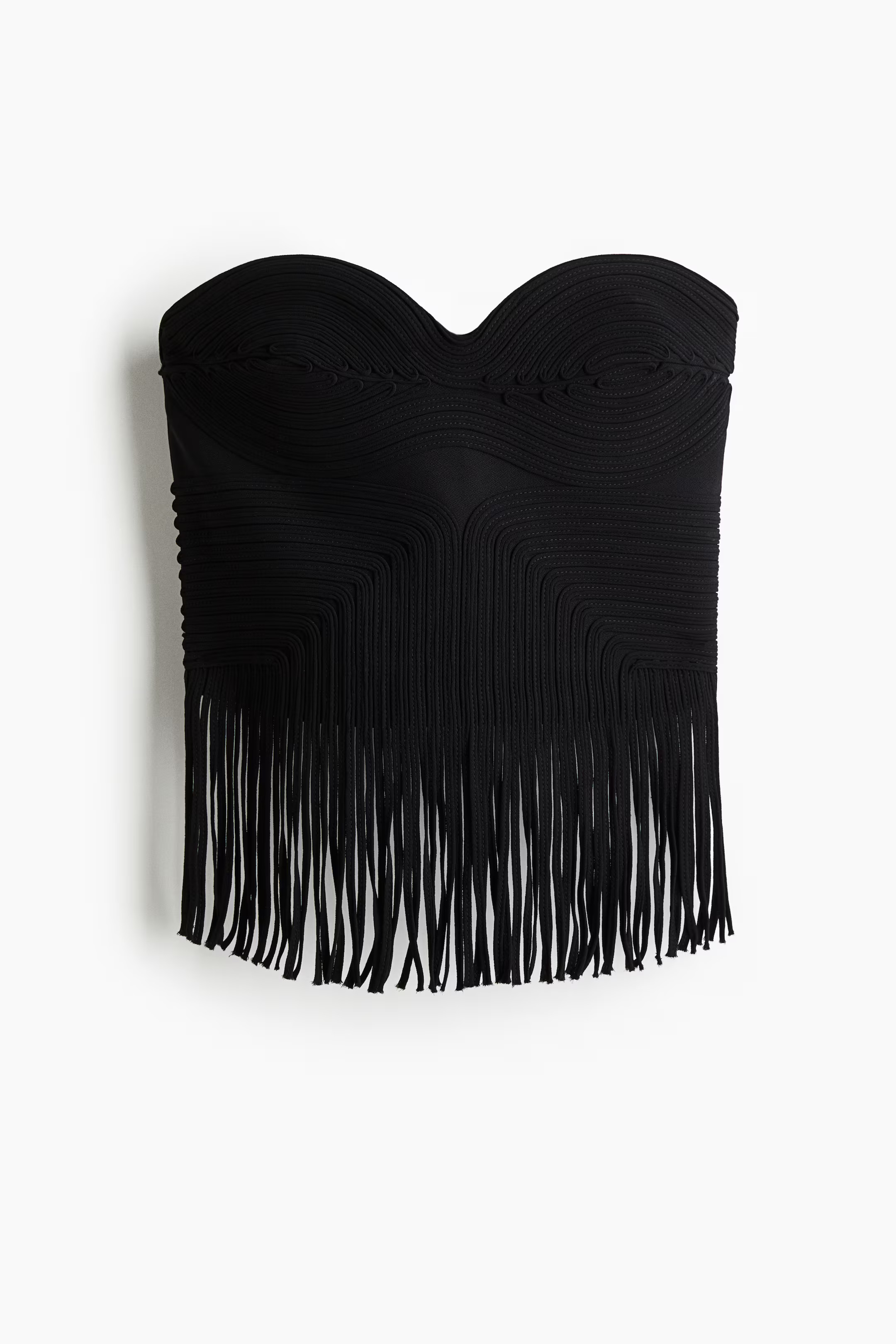 Top bustier à franges | H&M (FR, IT, ES, PT, BE)