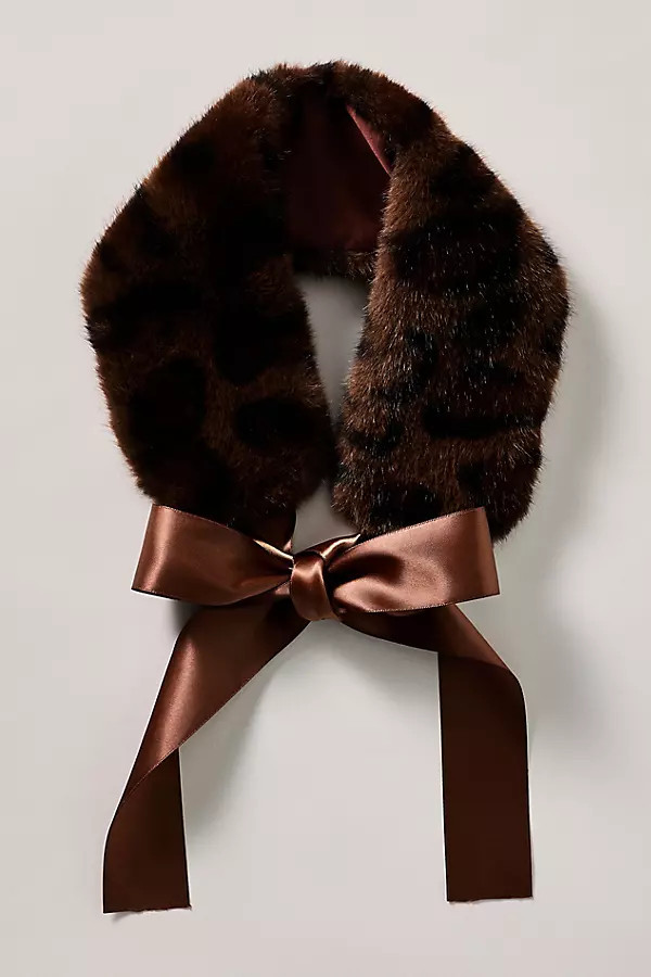 Faux Fur Leopard Headband | Anthropologie (US)
