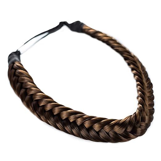 Madison Braids Women's Headband Hair Braid Natural Looking Synthetic Hair Piece Extension - Arisa... | Amazon (US)
