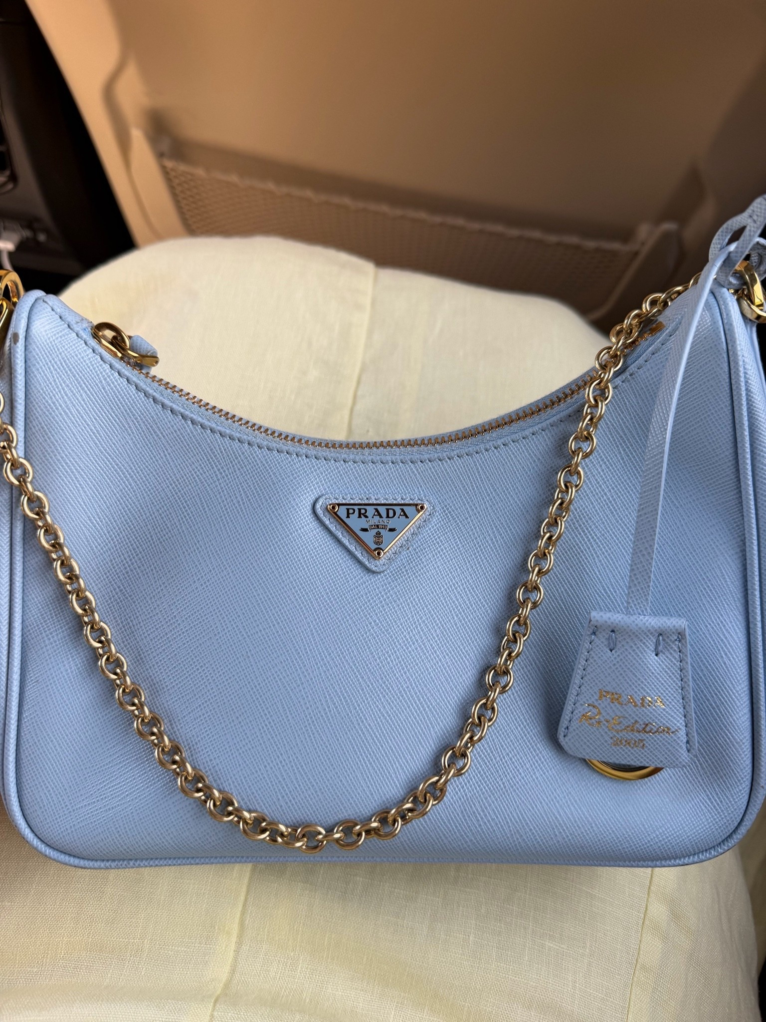 The bag of the summer! Baby blue Prada bag I’ve been obsessed with 

Rent this bag or others to elevate your summer wardrobe with your first month free using code ALEXISCOLE

#LTKootd #LTKSaleAlert