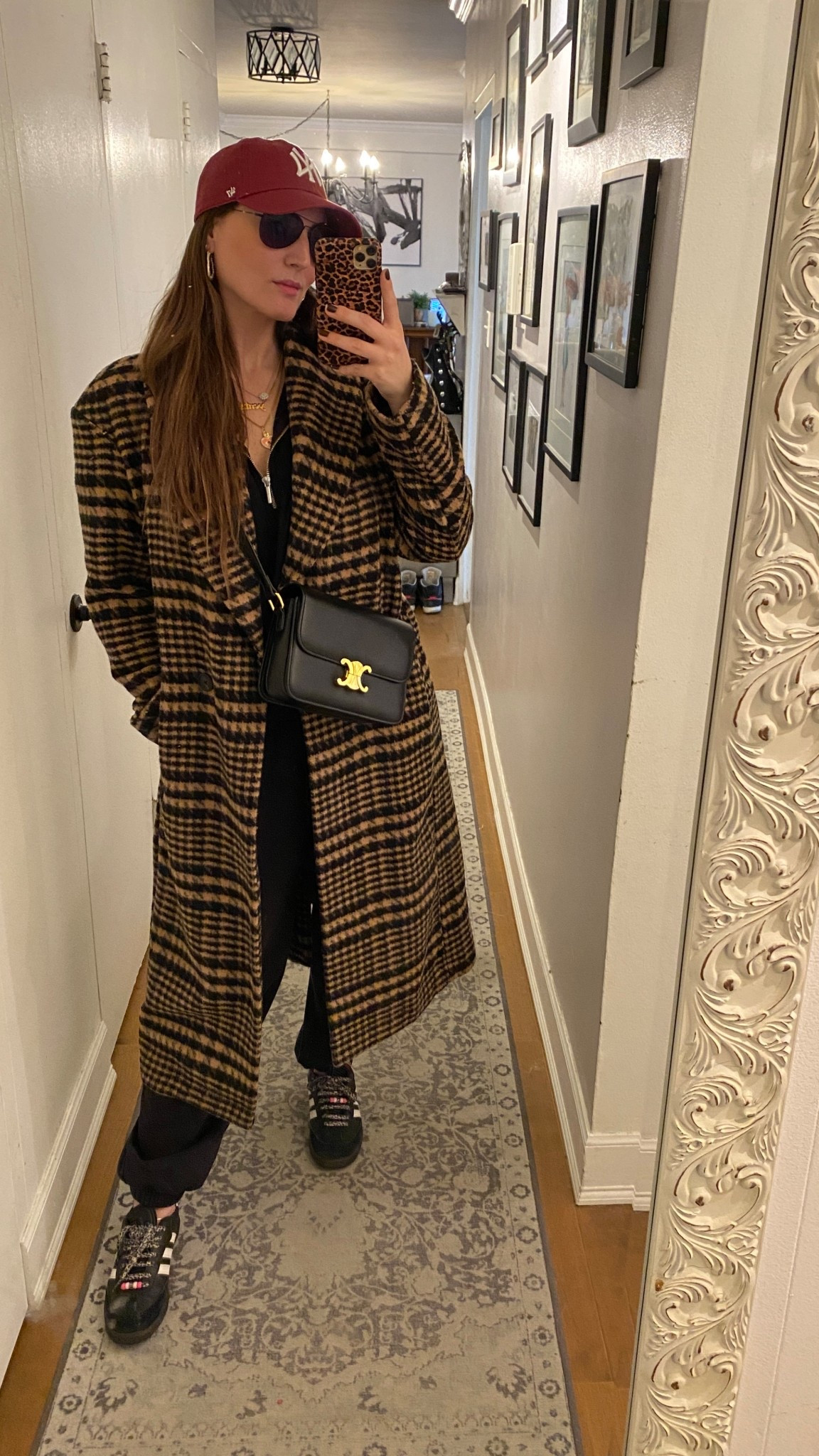 How to make a Nike sweatsuit chic for school drop off. Elevate your style with a tailored coat, chic bag (doesn’t have to be designer!), and lots of accessories like gold jewelry, Yankee baseball hat and aviator sunglasses  

#LTKSaleAlert #LTKStyleTip #LTKFindsUnder50