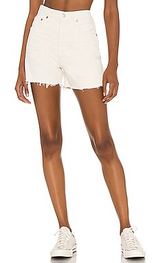 AGOLDE X REVOLVE Dee Short in Paper from Revolve.com | Revolve Clothing (Global)
