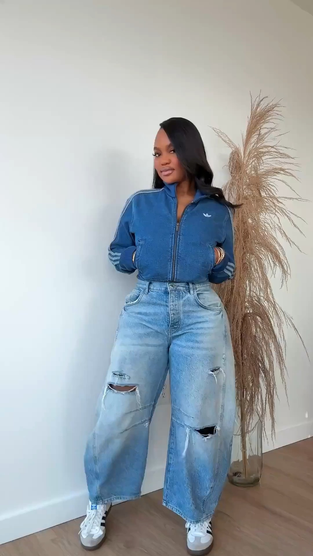 Denim on denim just hits every time 💙✨

This combo is so easy but still makes a statement — comfy, cool, and perfect for that in-between weather.

Wearing a denim track top + mid-rise barrel jeans. Such a good everyday look 🤍 Linked the exact pieces + similar options.

#adidasfinds #denimondenim #springstyle #casualchic #everydayoutfit #ltkpetite #ltkactive #ltkstyle #ltkootd #effortlessstyle


#LTKdayinmylife #LTKootd #LTKvlog